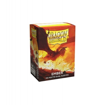 Dragon Shield Dual Matte Sleeves - Ember 'Alaric, Revolution Kindler' (100 Sleeves)