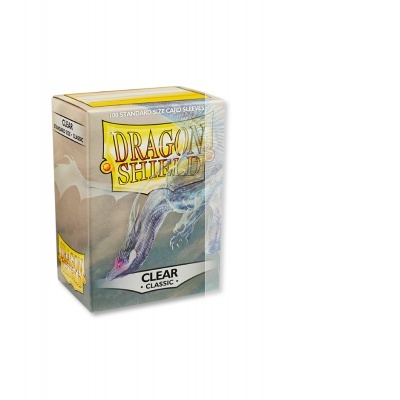 Dragon Shield Classic Sleeves - Clear (100 Sleeves)