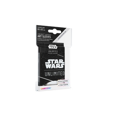 Gamegenic - Star Wars: Unlimited - Art Sleeves - Card Back White (60 Sleeves)