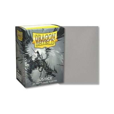 Dragon Shield Dual Matte Sleeves - Justice (100 Sleeves)