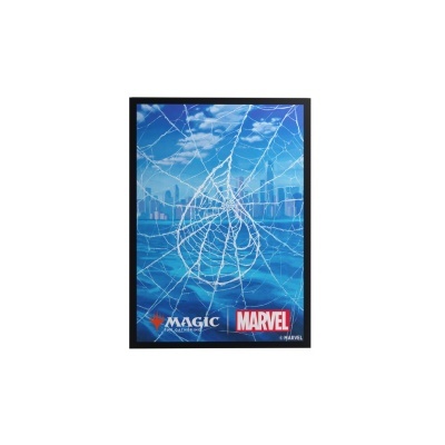 Gamegenic - Magic: The Gathering - Marvel's Spider-Man - Premium Art Sleeves - Spider-Man Island (105 Sleeves)