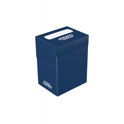 Caixa azul escura com texto 'ULTIMATE GUARD'