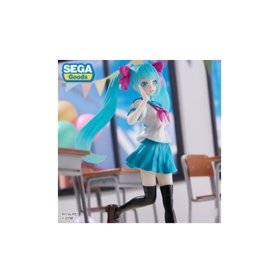Figura Sega: Hatsune Miku - Luminasta - 16th Anniversary KEI Ver. (18 cm)