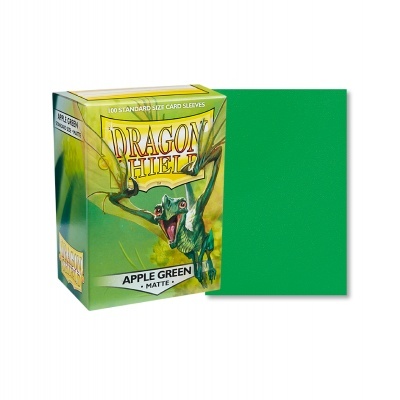 Dragon Shield Matte Sleeves - Apple Green (100 Sleeves)
