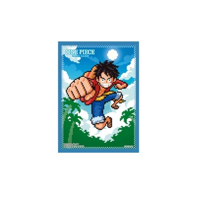 One Piece Card Game: Official Sleeves 8 - Monkey D. Luffy (Pixel) (70 Sleeves)