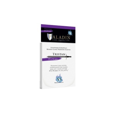 Paladin Sleeves - Tristan - Premium Standard European 59 × 92 mm (55 Sleeves)