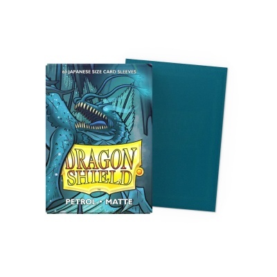 Dragon Shield Japanese Matte Sleeves - Petrol (60 Sleeves)