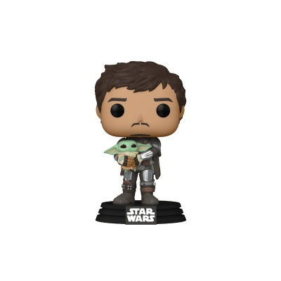 Funko POP! Star Wars: The Mandalorian - The Mandalorian with Grogu