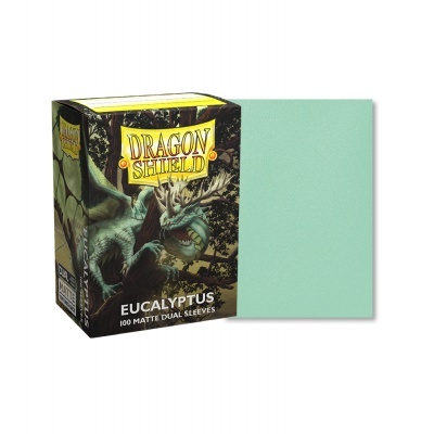 Dragon Shield Dual Matte Sleeves - Eucalyptus 'Lehel' (100 Sleeves)