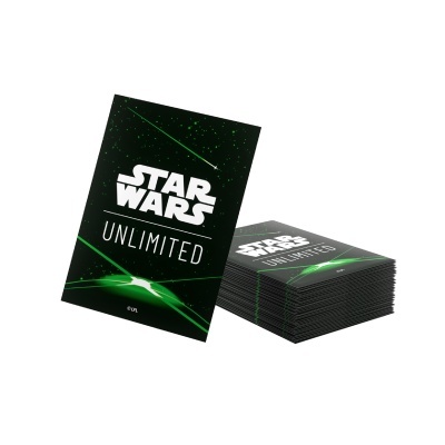 Gamegenic - Star Wars: Unlimited - Art Sleeves - Card Back Green (60 Sleeves)