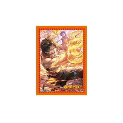 One Piece Card Game: Official Sleeves 10 - Portgas.D.Ace (70 Sleeves)