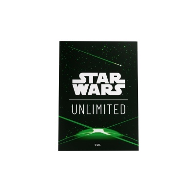 Gamegenic - Star Wars: Unlimited - Art Sleeves - Card Back Green (60 Sleeves)