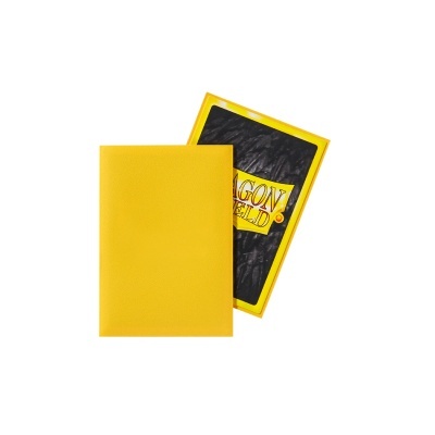 Dragon Shield Japanese Matte Sleeves - Yellow (60 Sleeves)