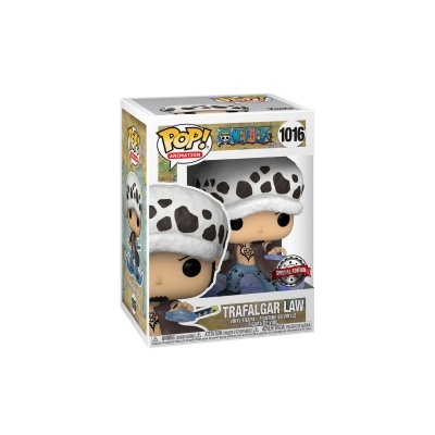 Figura Funko Pop! Trafalgar Law One Piece na caixa