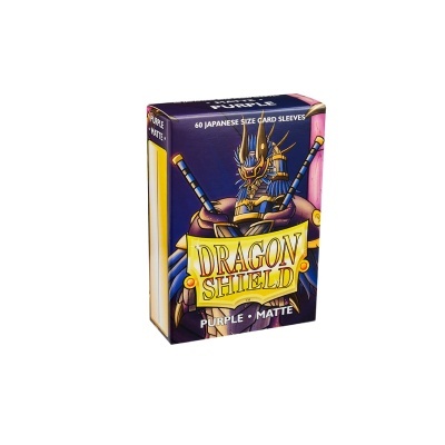 Dragon Shield Japanese Matte Sleeves - Purple (60 Sleeves)