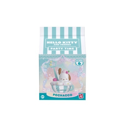 Mini Figura Yume: Sanrio Memo Stand Party Time Series - Hello Kitty and Friends - Pochacoo (7 cm)