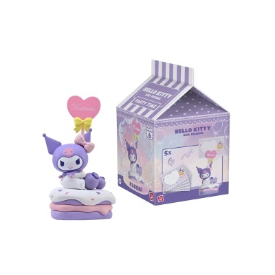 Mini Figura Yume: Sanrio Memo Stand Party Time Series - Hello Kitty and Friends - Kuromi (7 cm)