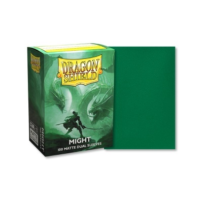 Dragon Shield Dual Matte Sleeves - Might (100 Sleeves)