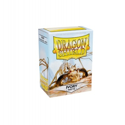Dragon Shield Matte Sleeves - Ivory (100 Sleeves)