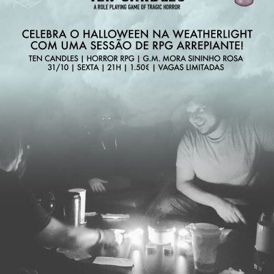 A noite de Halloween vai ser arrepiante na Weatherlight! 🎃