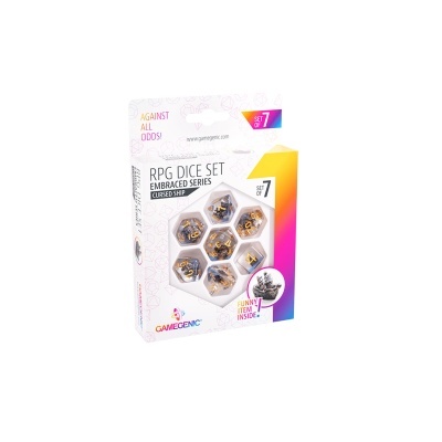 Gamegenic - Embraced Series - Shield & Weapons - RPG Dice Set (7pcs)