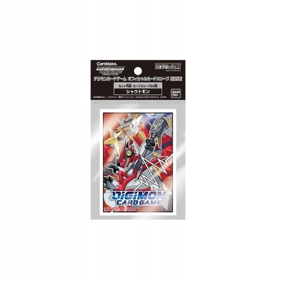 Digimon Card Game: Shoutmon & OmegaShoutmon Official Sleeves (60 Sleeves)