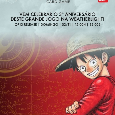 Em Novembro, o One Piece Card Game celebra o seu terceiro aniversário! 🎂