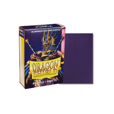 Dragon Shield Japanese Matte Sleeves - Purple (60 Sleeves)