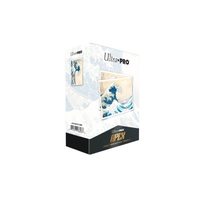 UP - APEX Deck Protector Sleeves - The Great Wave Off Kanagawa (105 Sleeves)