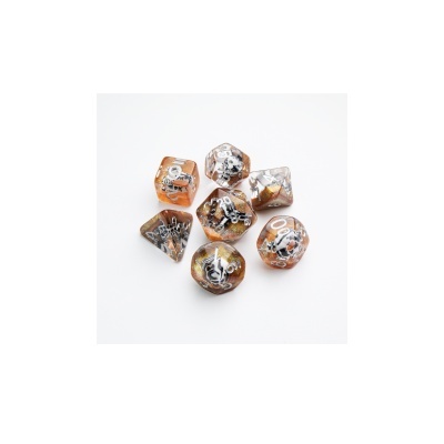 Gamegenic - Embraced Series - Death Valley - RPG Dice Set (7pcs)