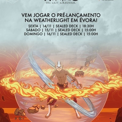 Em Novembro, o Universo de Magic volta a expandir-se - vem aí Avatar: the Last Airbender! 🎐