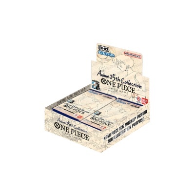 One Piece Card Game: Anime 25th Collection (EB-02) - Extra Booster Box