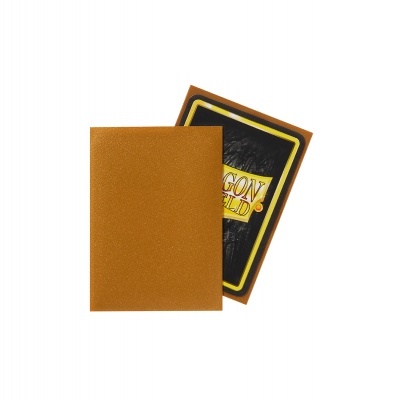 Dragon Shield Matte Sleeves - Gold (100 Sleeves)