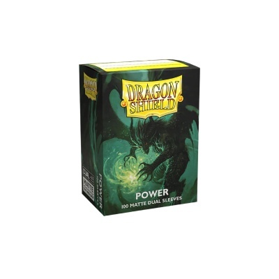 Dragon Shield Dual Matte Sleeves - Power (100 Sleeves)
