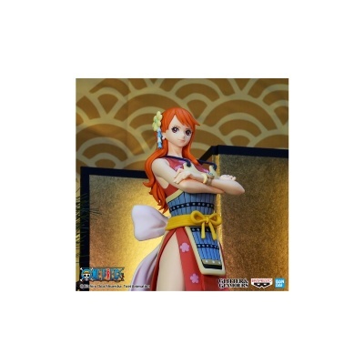 Figura Banpresto: One Piece - Glitter & Glamours - Nami Wanokuni Ver.A (25 cm)