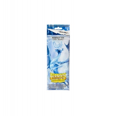 Dragon Shield Standard Perfect Fit Sealable Sleeves - Clear (100 Sleeves)