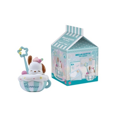 Mini Figura Yume: Sanrio Memo Stand Party Time Series - Hello Kitty and Friends - Pochacoo (7 cm)