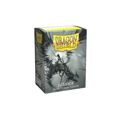 Dragon Shield Dual Matte Sleeves - Justice (100 Sleeves)