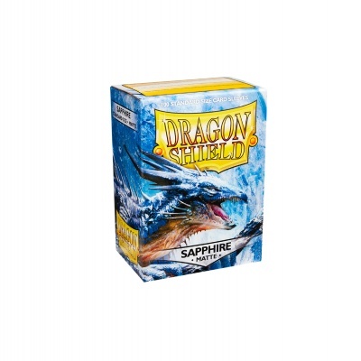 Dragon Shield Matte Sleeves - Sapphire (100 Sleeves)