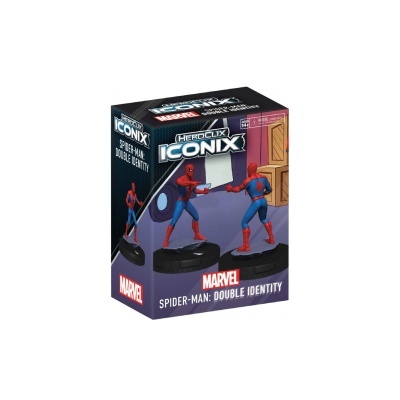 Figura Marvel: HeroClix Iconix - Spider-Man: Double Identity
