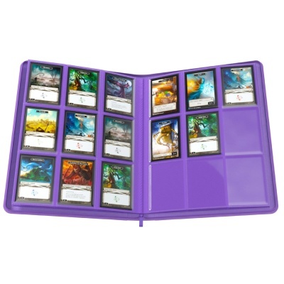 Gamegenic - Zip-Up Album 18-Pocket Purple