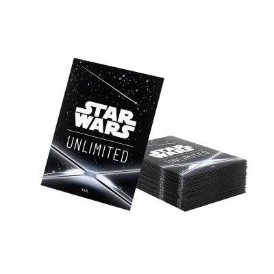 Gamegenic - Star Wars: Unlimited - Art Sleeves - Card Back Black (60 Sleeves)