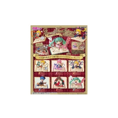 Mini Figura Re-ment: Hatsune Miku - Secret Wonderland Collection (6 cm)