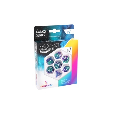 Gamegenic - Galaxy Series - Neptune - RPG Dice Set (7pcs)