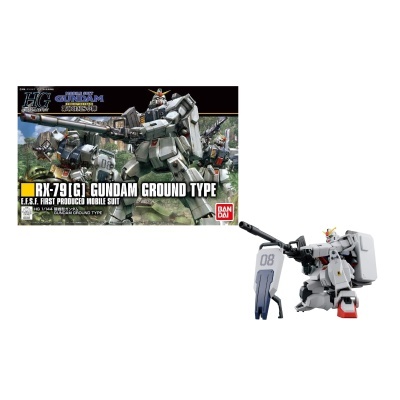 Model Kit: HGUC 1/144 RX-79 (G) Gundam Ground Type