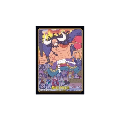 One Piece Card Game: Official Sleeves - TCG+ Store Exclusive Edition Vol.1 - Kaido (70 Sleeves)