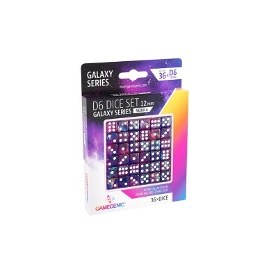 Gamegenic - Galaxy Series - Nebula - D6 Dice Set 12 mm (36 pcs)