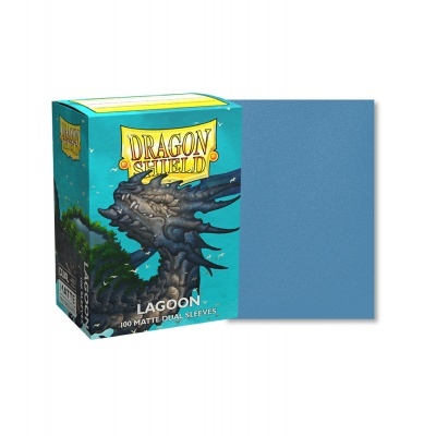 Dragon Shield Dual Matte Sleeves - Lagoon 'Saras' (100 Sleeves)