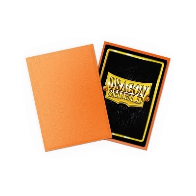 Dragon Shield Matte Sleeves - Amber (100 Sleeves)