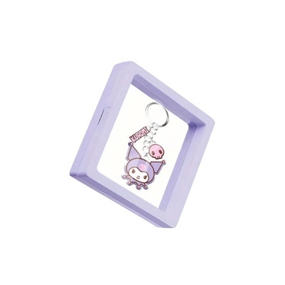 Metal Keychain - Sanrio - Kuromi (9 cm)